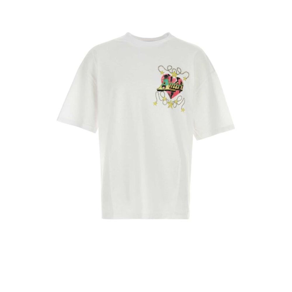 Amiri Men White Cotton Oversize T-Shirt